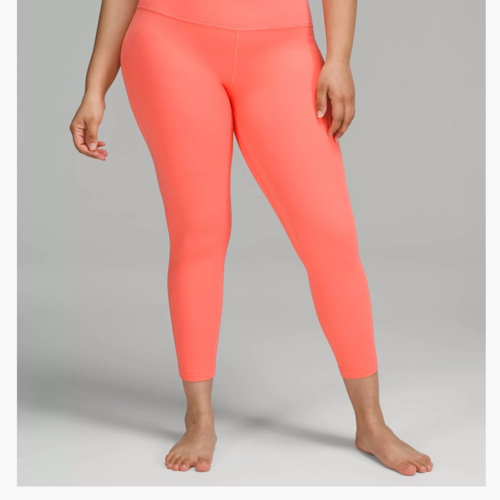 lululemon athletica Coral Capri Leggings